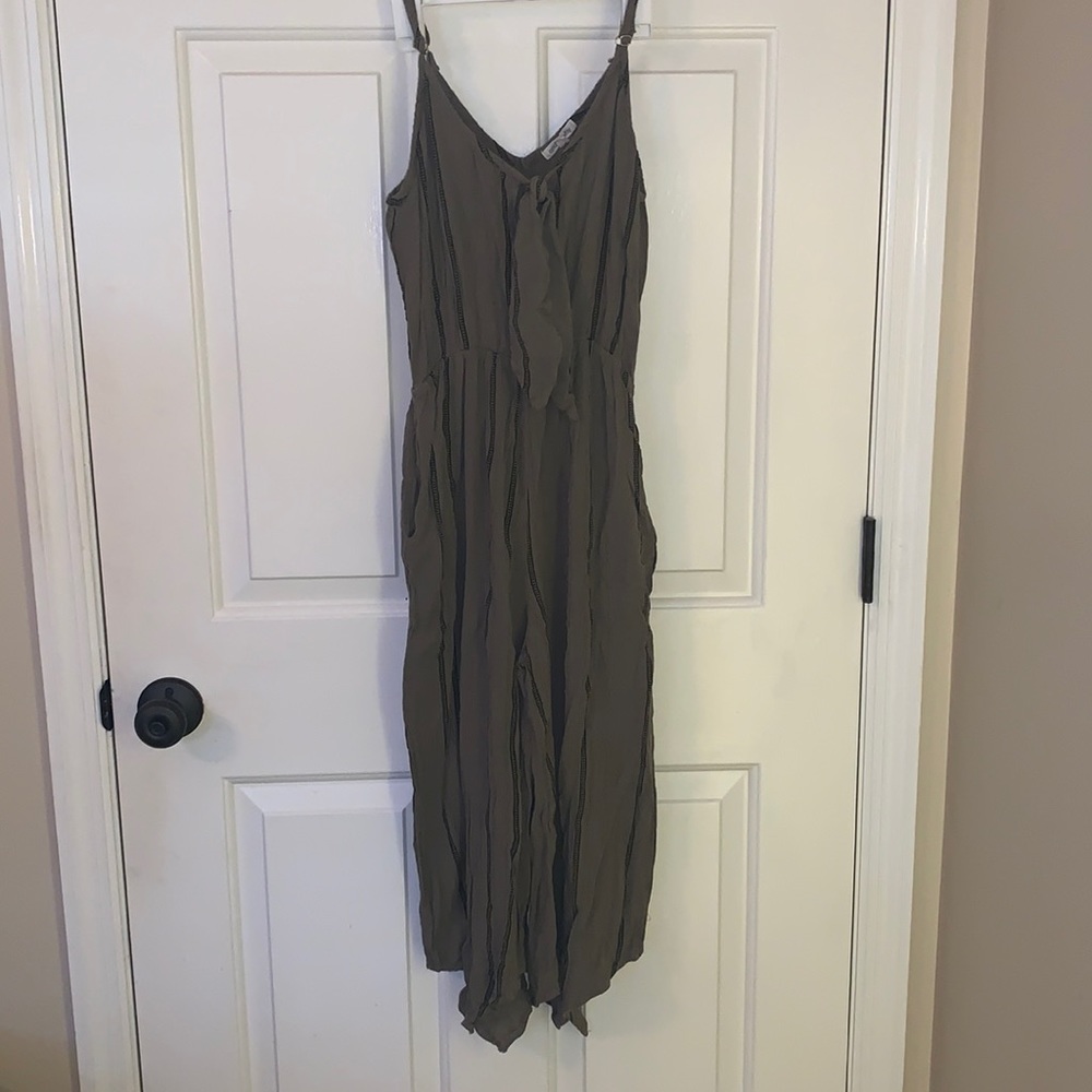 Olive Green Jumpsuit